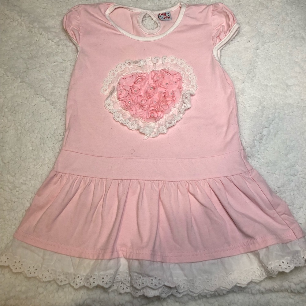 PINK DRESS 5T